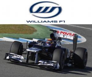 пазл Williams FW34 - 2012 -